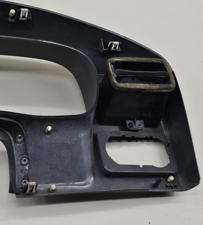 🔥99-04 Ford Excursion Dash Instrument Cluster Speedometer Bezel Panel Black C22