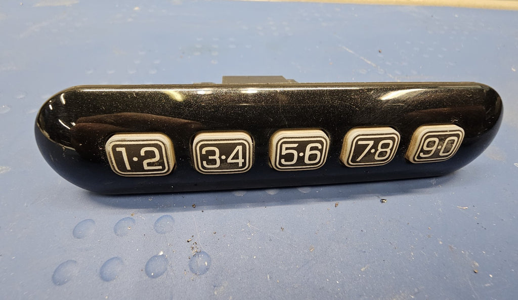 🔥08-12 Fusion Milan Front Left Driver Door Keyless Entry KeyPad Assembly Black