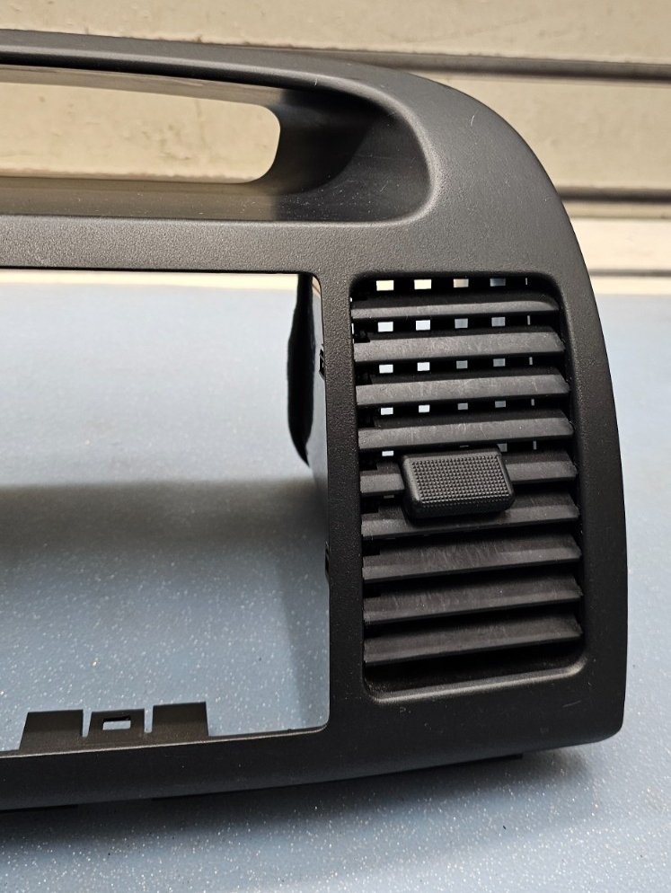 🔥02-06 Toyota CAMRY Dash RADIO BEZEL Center Air Vents CLOCK Trim GRAY B25