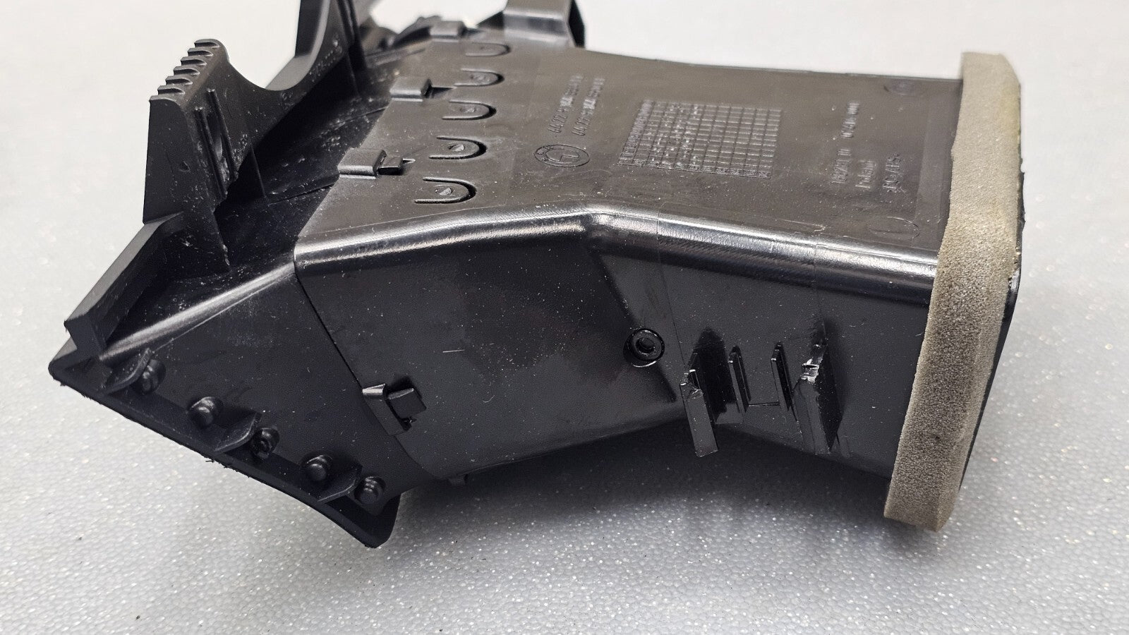 🔥11-16 BMW 528i 535i 550i Dash Right Passenger Air Vent A/C Heater Panel Black