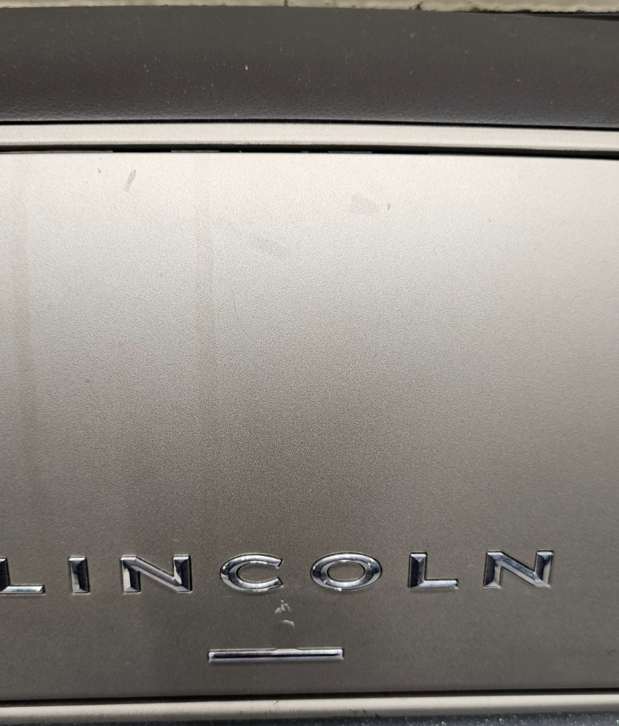 🔥03-05 Lincoln Aviator Radio Navigation Door Dash Trim Bezel Silver Granite B79