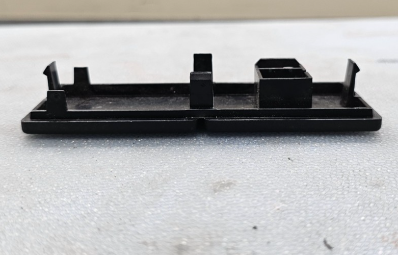 🔥95-99 Chevy GMC C/K Tahoe Suburban Blank Switch Instrument Panel Bezel 2 Spot