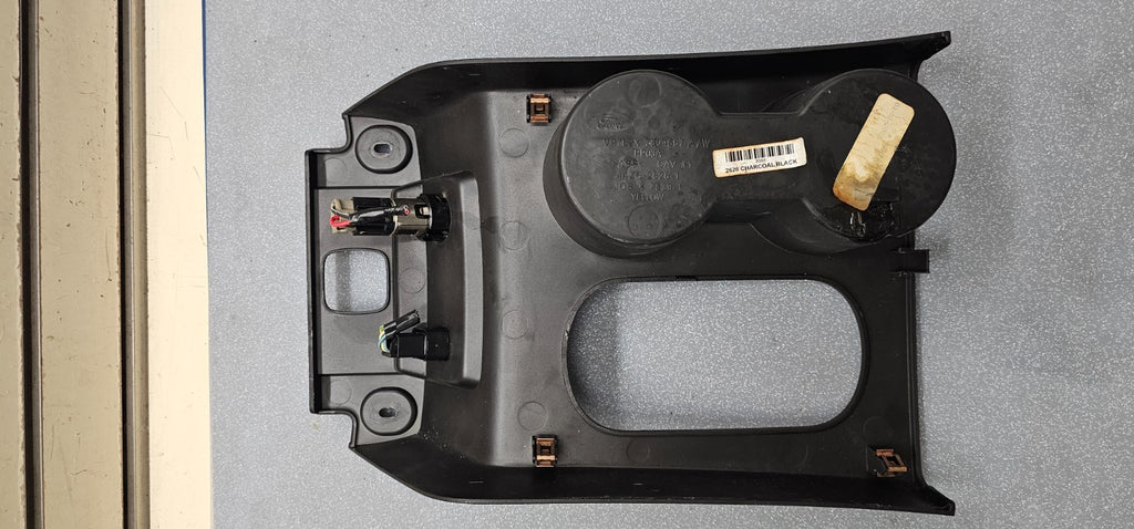 🔥06-10 FORD EXPLORER CENTER CONSOLE SHIFTER SHIFT BEZEL FLOOR CUP HOLDER BLACK