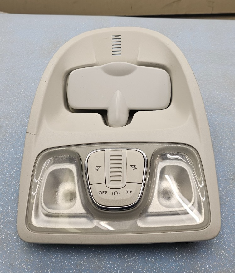 🔥2014-2017 FIAT 500L Front Overhead Console Dome Light Sunroof TAN OEM