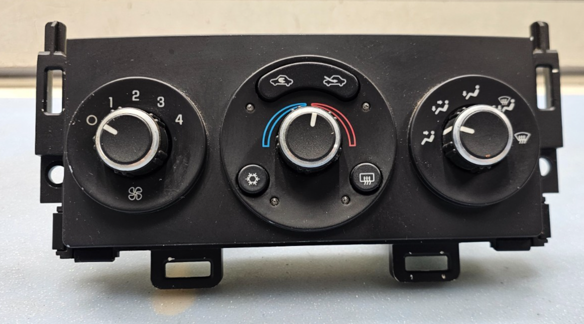🔥04-07 Malibu Climate Control Dash AC A/C HVAC Heater Temperature Panel Black