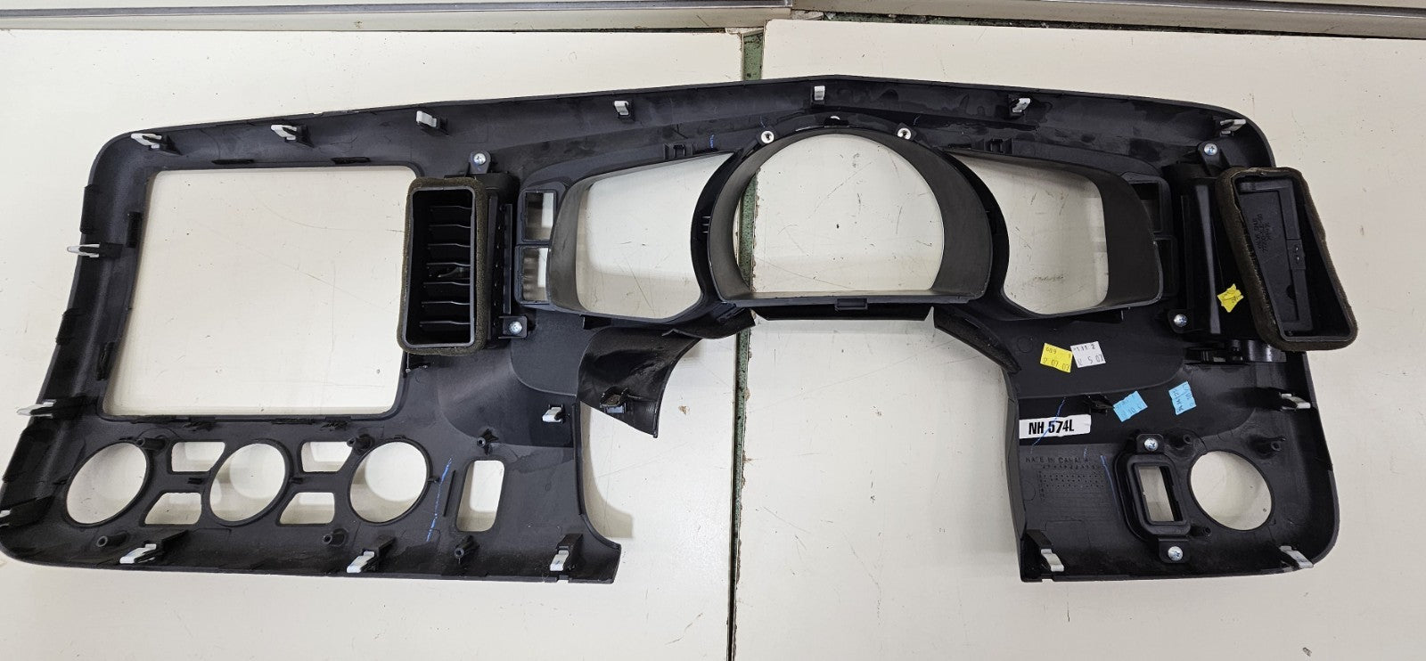 🔥06-14 Honda Ridgeline Speedometer Radio Dash Instrument Cluster Bezel Blue B77