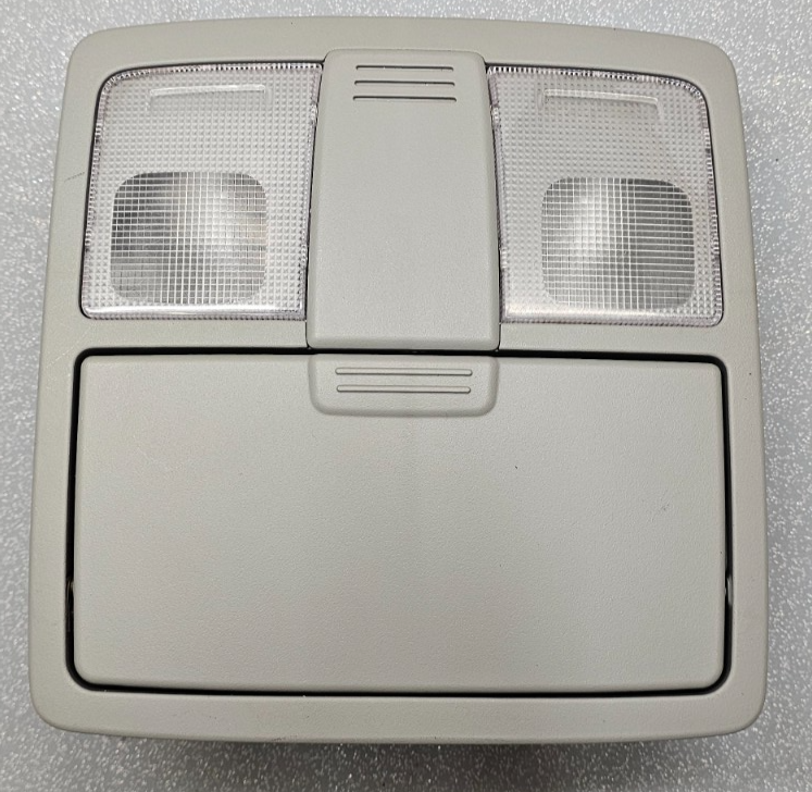 11-13 Sorento Overhead Console Dome Map Light Lamp Storage Sunroof Assembly Gray
