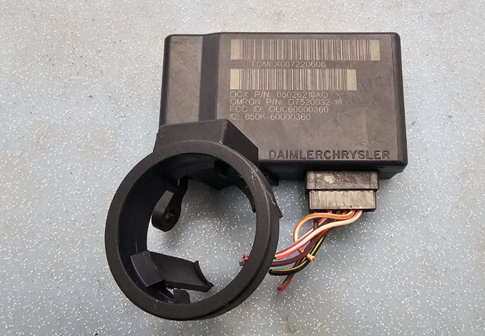 07-17 Jeep Compass Patriot CALIBER IGNITION MODULE SKIM TRANSCEIVER IMMOBILIZER