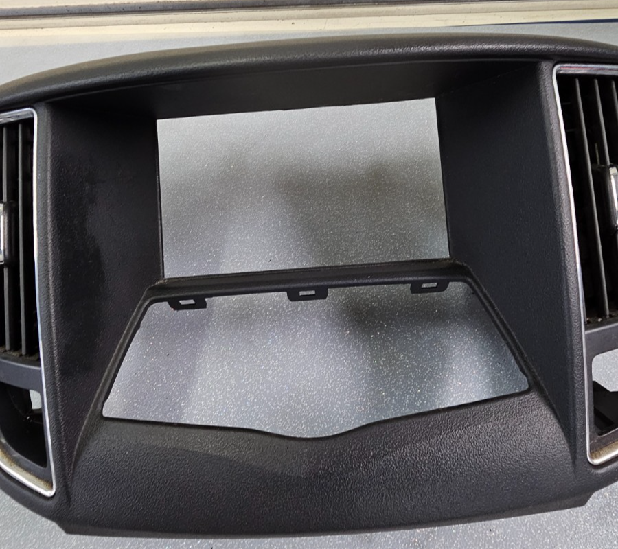 09-14 Maxima Dash Radio Stereo Display Navigation Control Bezel Trim Panel Black