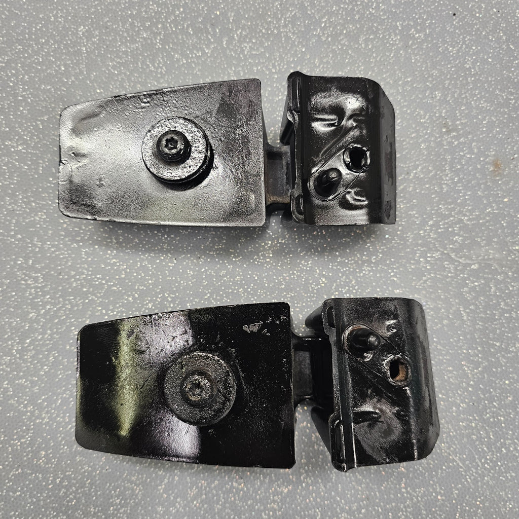 06-10 JEEP COMMANDER REAR LIFTGATE GLASS WINDOW HINGES SET LEFT RIGHT OEM/JC