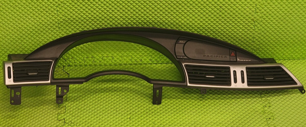 🔥04-07 Chrysler Pacifica Dash Instrument Panel Cluster Speedometer Bezel black