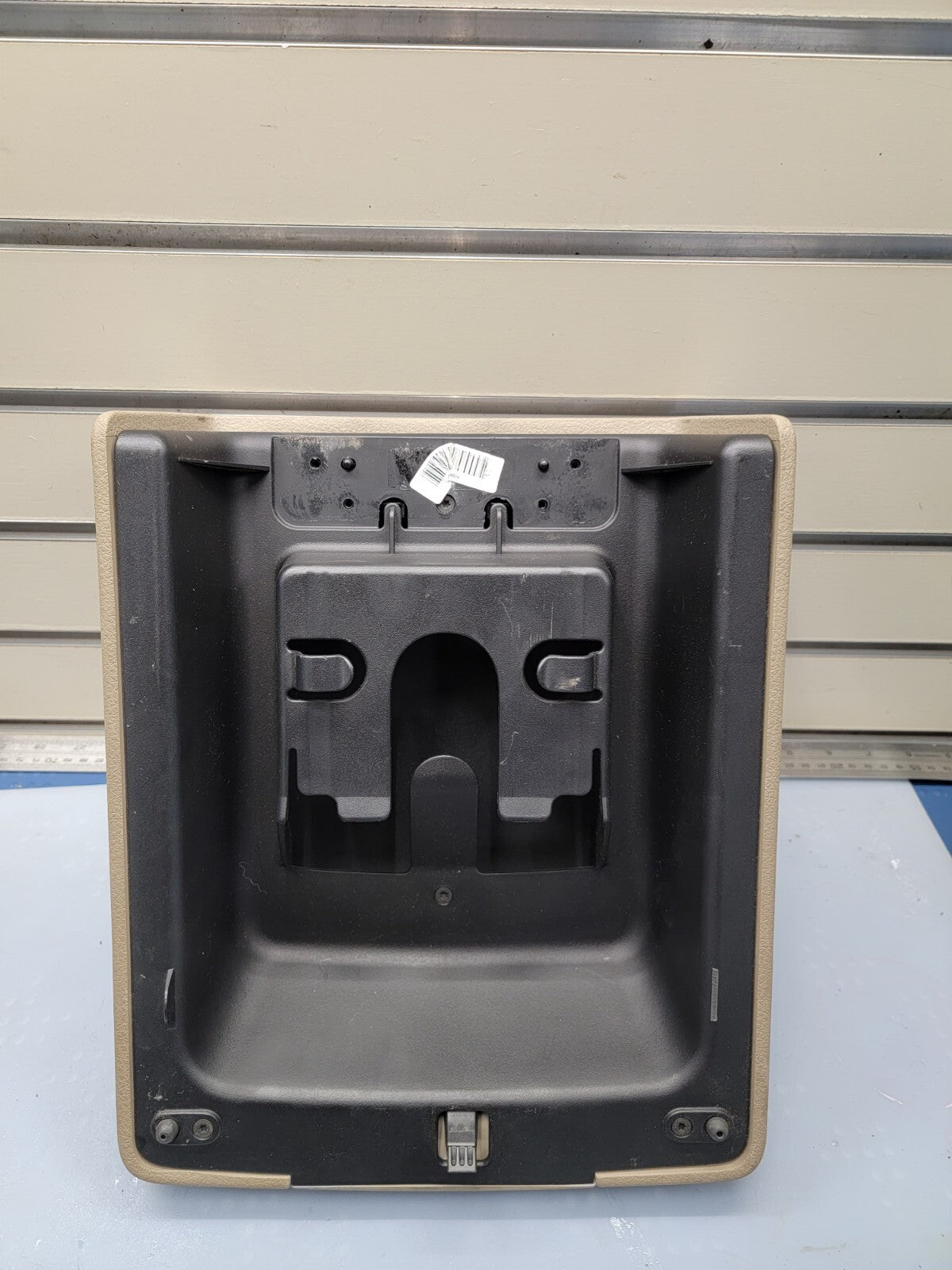 🔥07-14 FORD EXPEDITION CENTER CONSOLE COLUMN SHIFT ARM REST LID  TAN