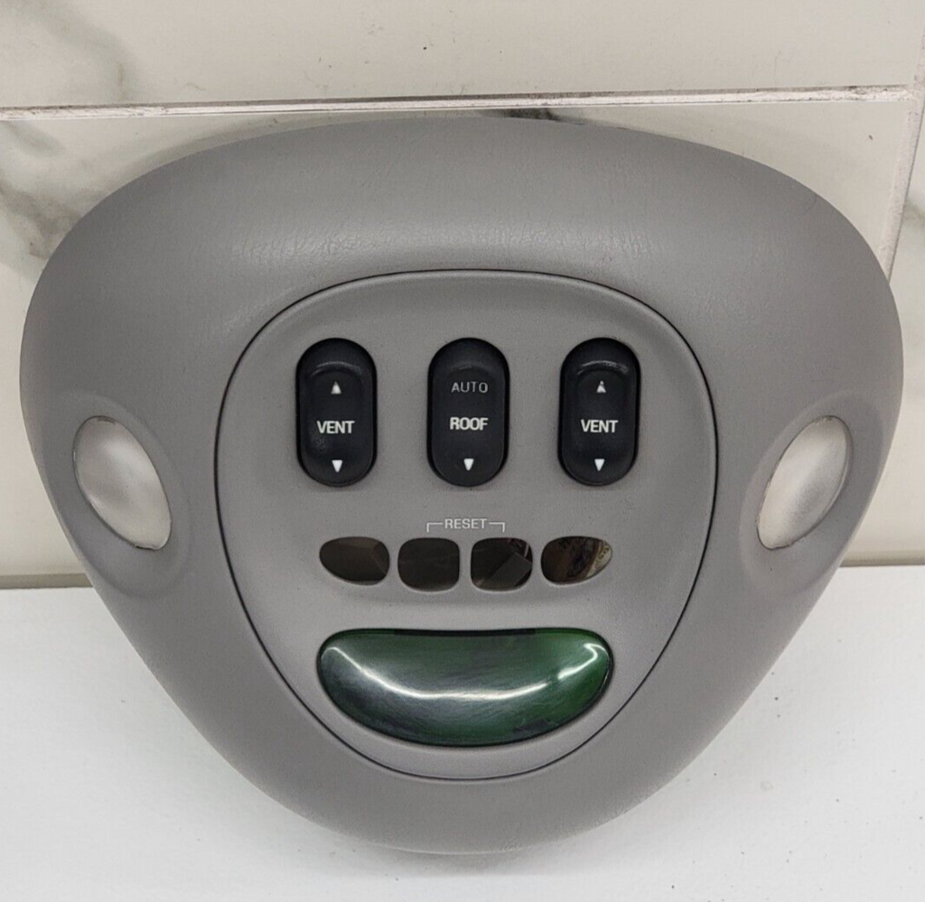 97-03 Ford F150 Overhead Console Display DOME Map Lights 🔴HOMELINK Sunroof GRAY