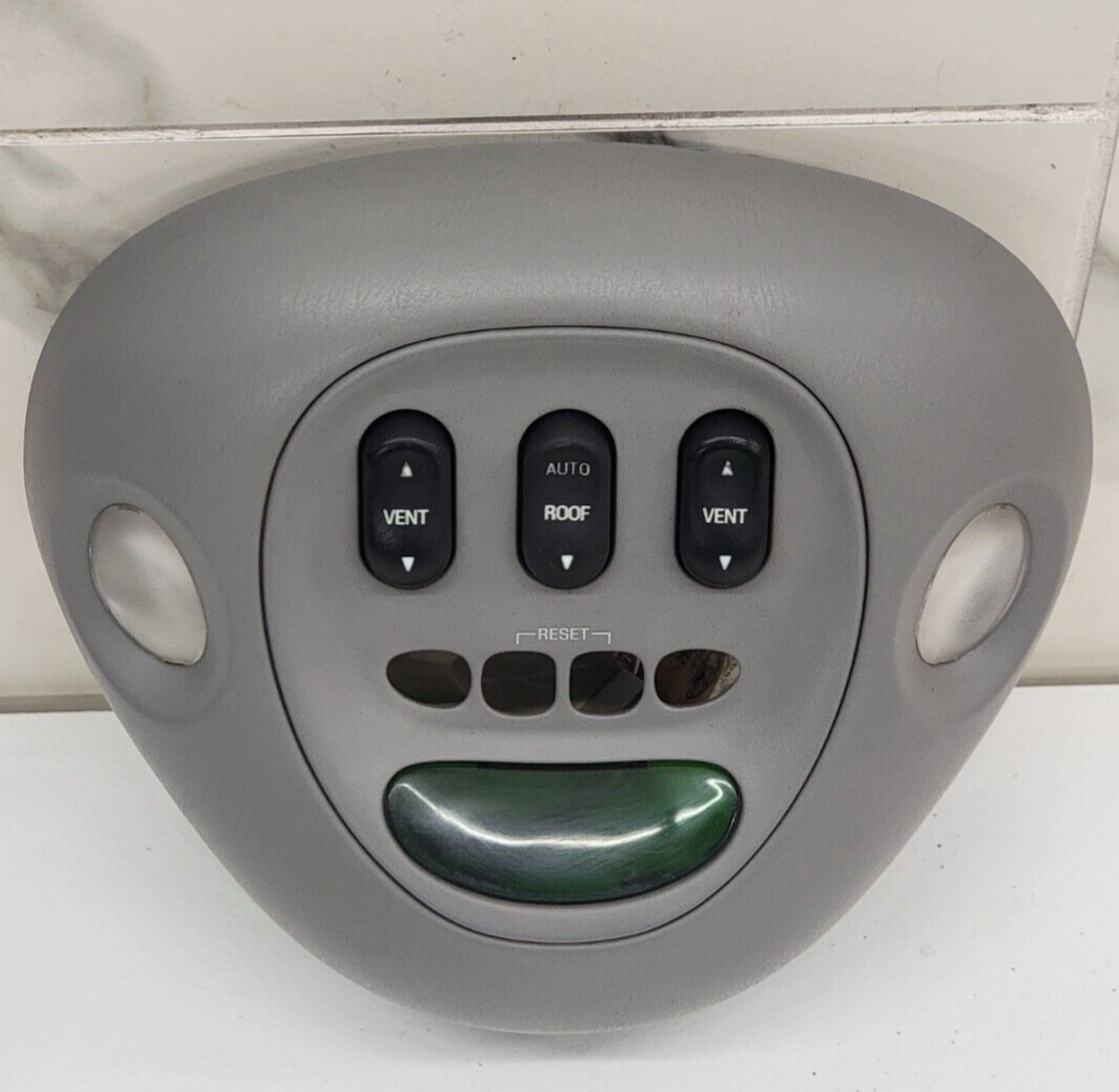 97-03 Ford F150 Overhead Console Display DOME Map Lights 🔴HOMELINK Sunroof GRAY