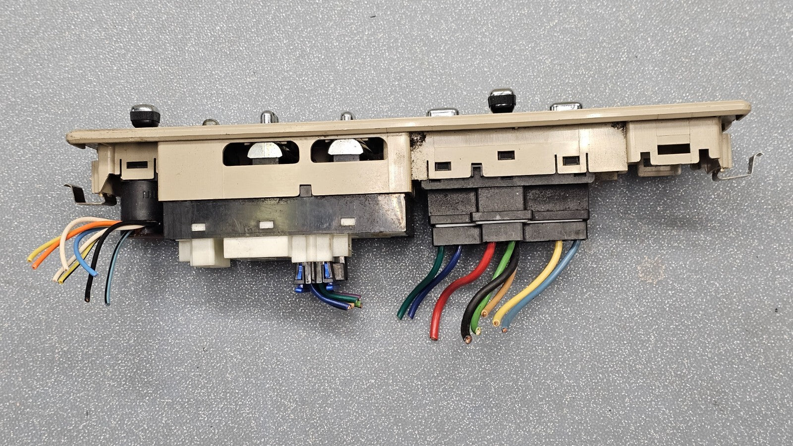 🔥94-96 Deville Door Left Driver Master Power Window Switch Assembly Tan OEM