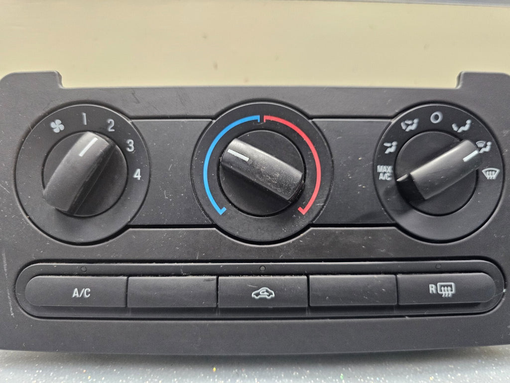 06-09 Ford Fusion Dash AC Heater Temperature Climate Control Air Conditioner OEM
