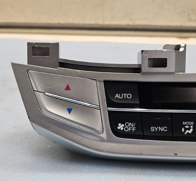 🔥13-15 Honda Accord Dash AC A/C HVAC Heater Temperature Climate Control Silver