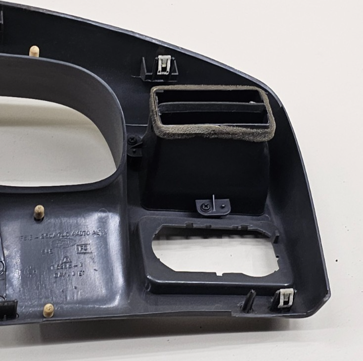 🔥99-04 Ford F250 F350 Dash Instrument Cluster Speedometer Bezel Panel BLACK