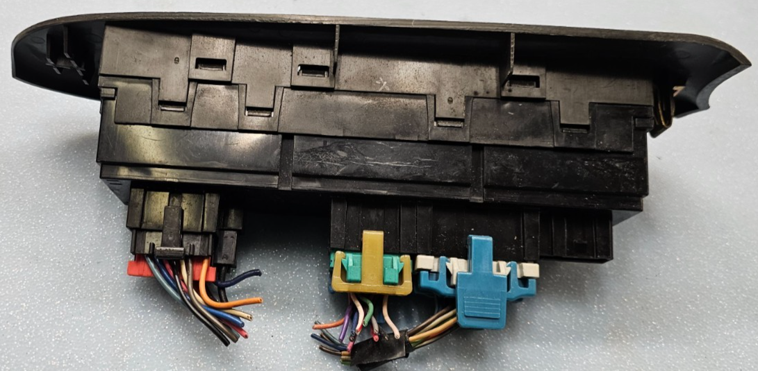 🔥02-05 CHEVY TRAILBLAZER DRIVER SIDE MASTER POWER WINDOW SWITCH DK Grey