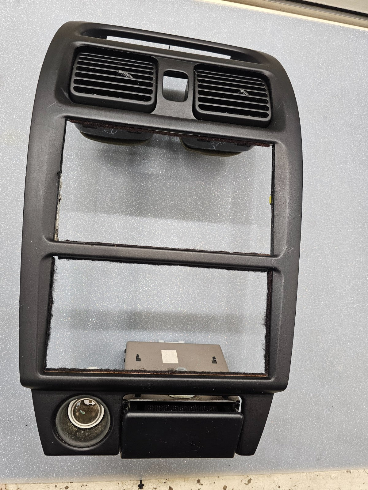 99-03 Solara Dash Instrument Panel Radio Stereo Display Climate Bezel Trim Black