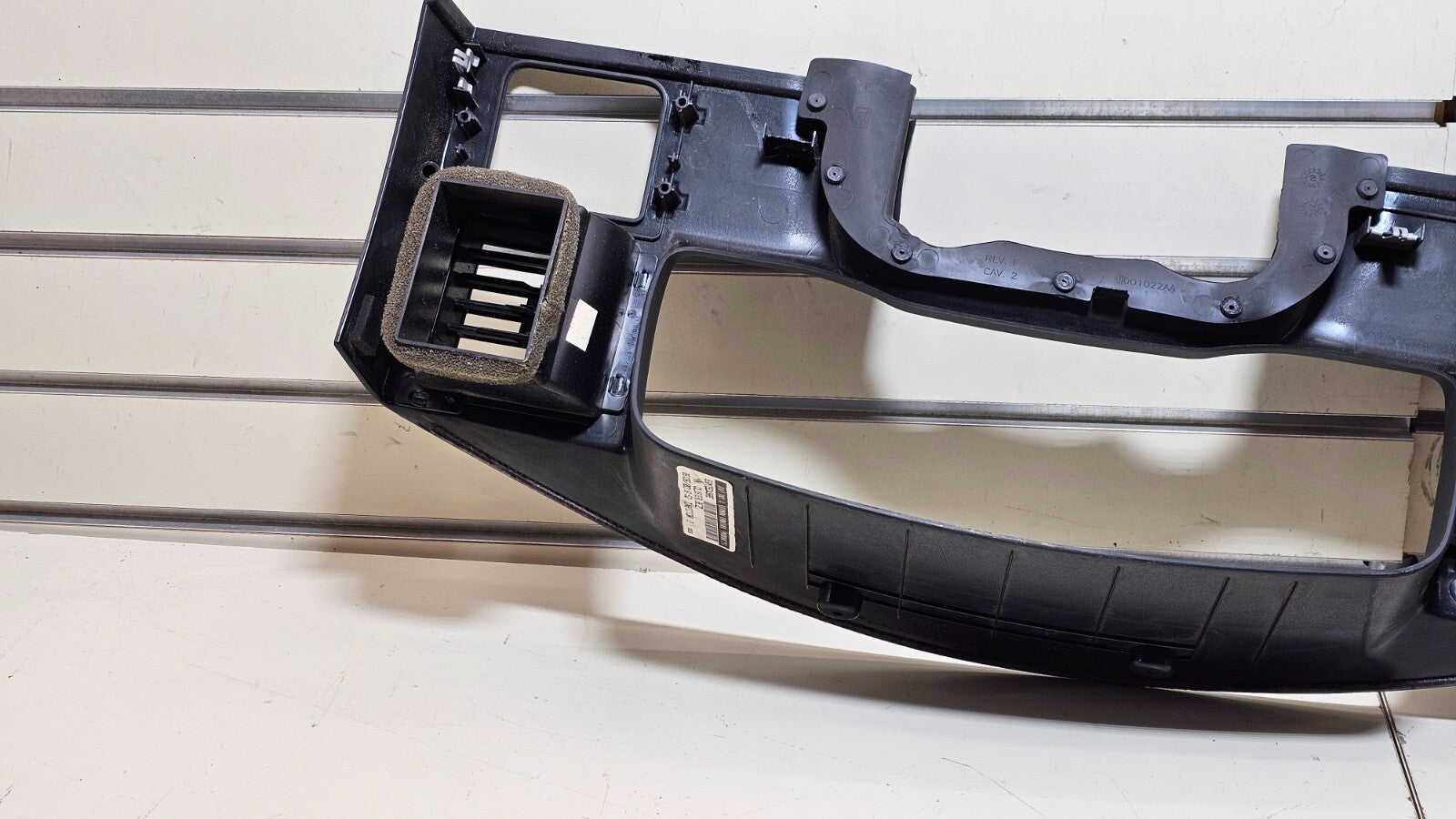 🔥01-04 Dakota Durango Dash Instrument Cluster Speedometer Bezel Trim Panel Blue