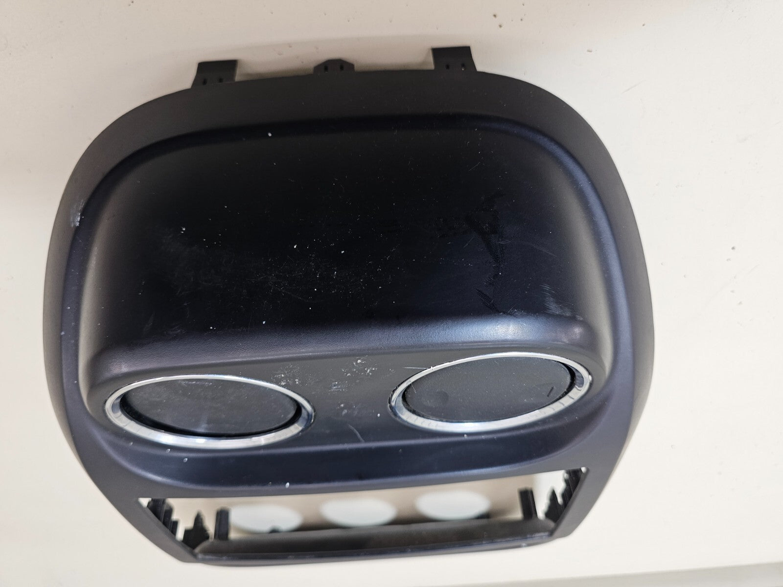 🔥10-16 Jeep Compass Patriot Center Dash Radio Climate Trim Bezel Panel BLACK