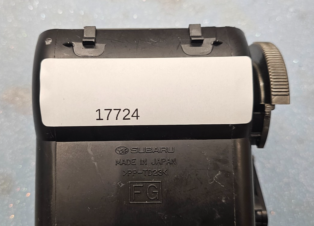 🔥08-13 WRX STI Impreza Forester Dash Right Side AC Air Vent Heater Panel Black