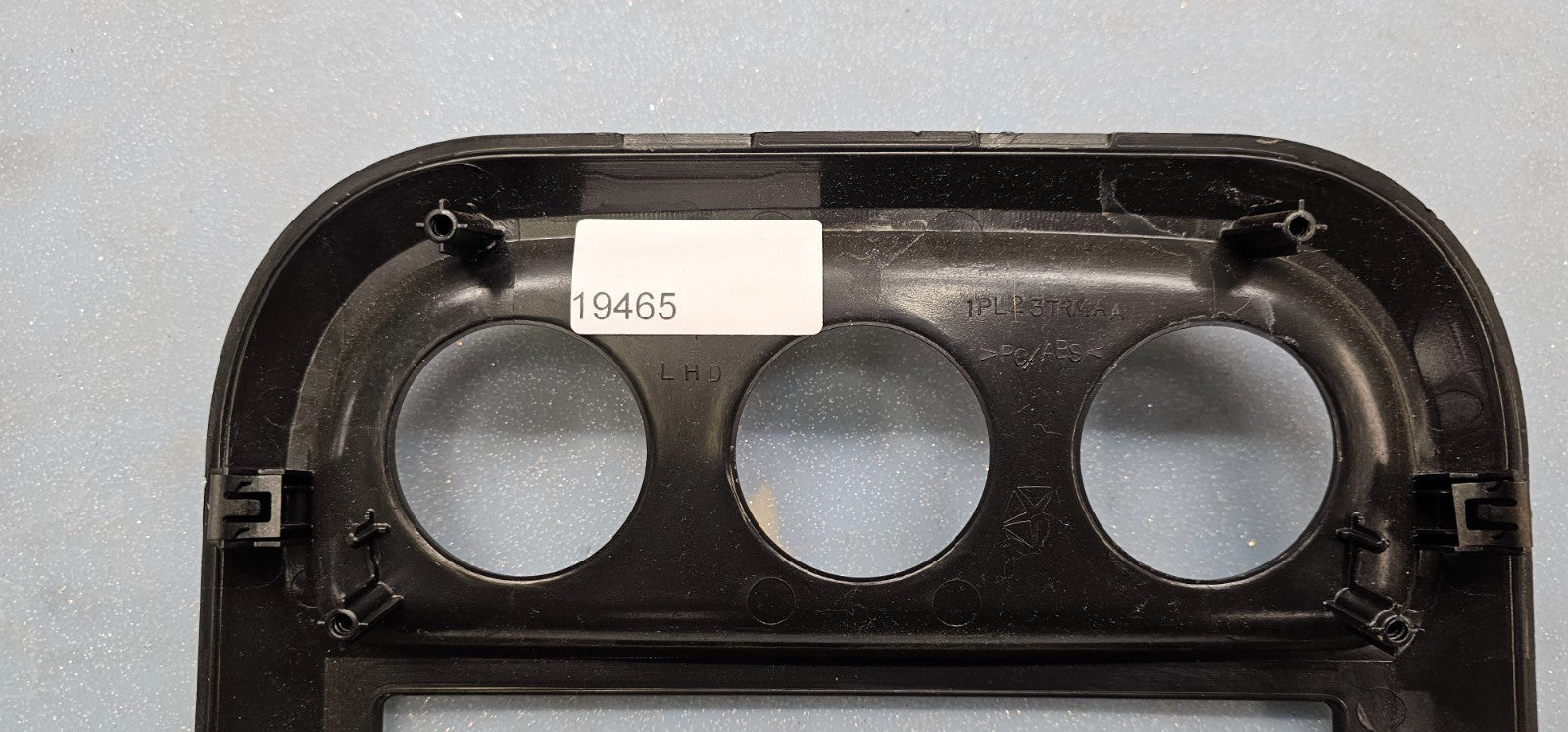 🔥10-16 Jeep Compass Patriot Center Dash Radio Climate Trim Bezel Panel BLACK
