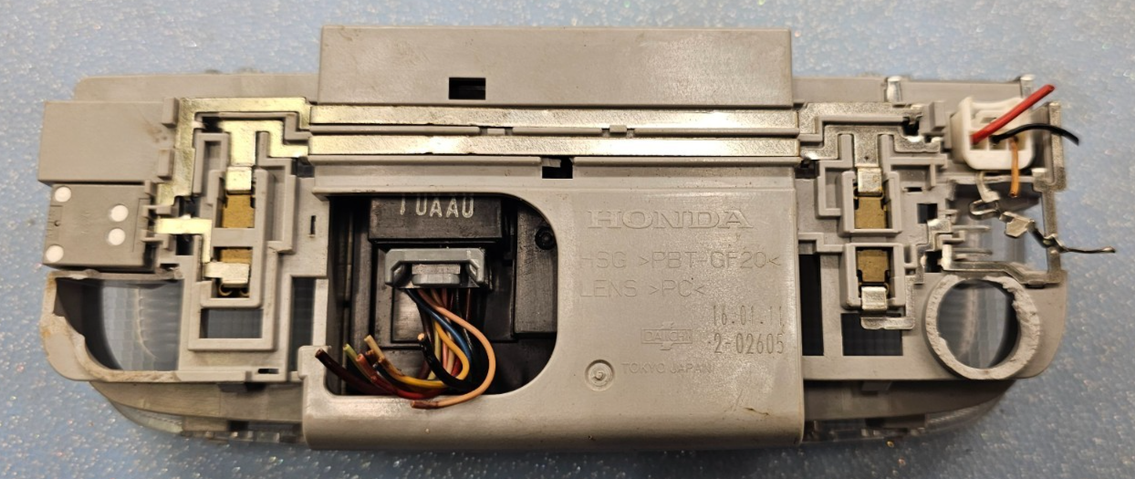 🔥2008-2016 Honda Accord front interior light assembly sunroof switch TAN OEM