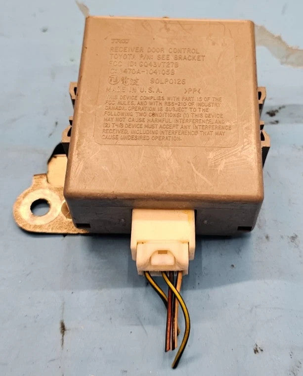 🔥03-08 Toyota Corolla matrix Receiver Door Control Module Computer Assembly OEM