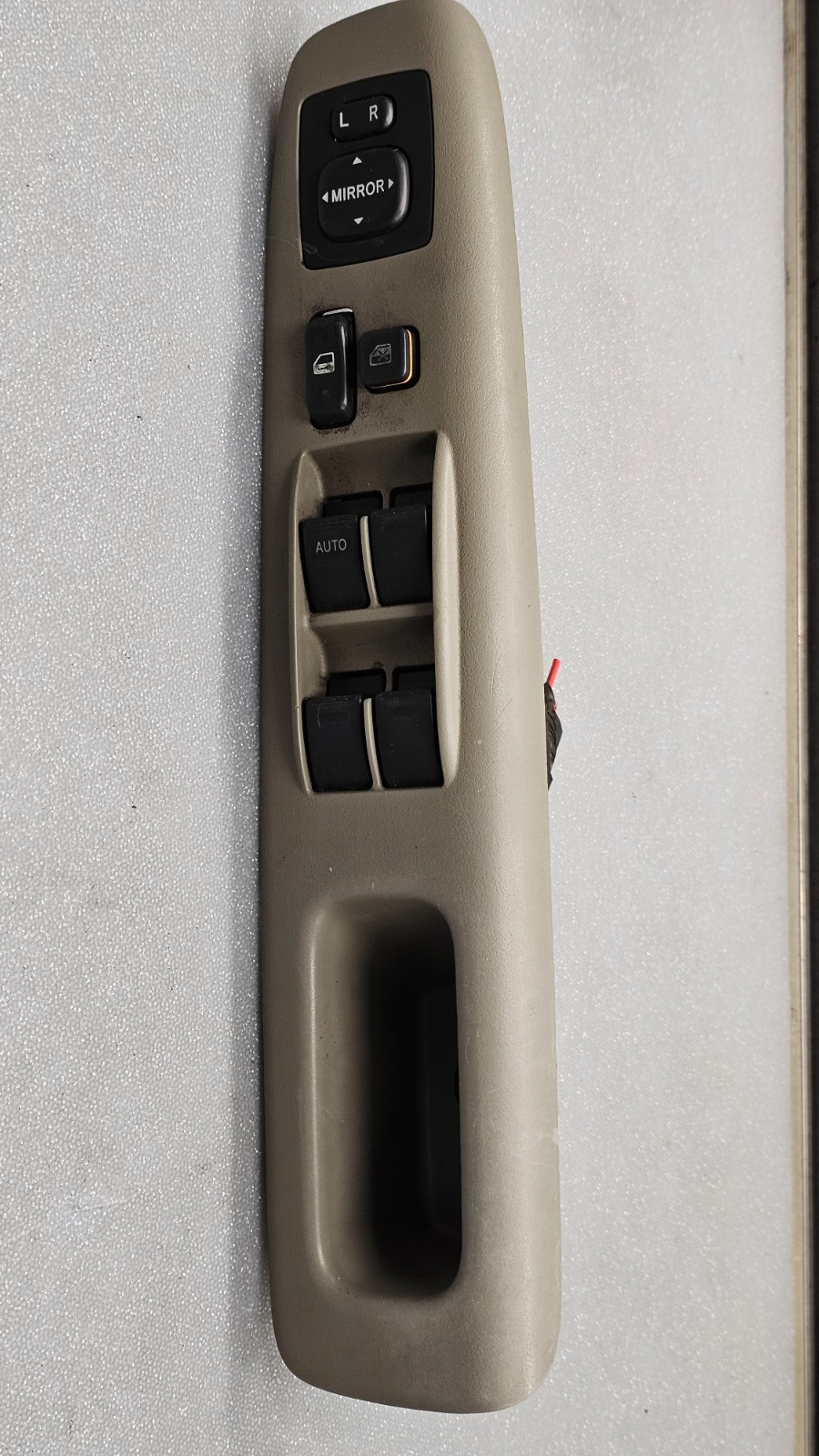 🔥02-06 Camry Sienna Front Left Driver Master Power Window Switch Assembly Tan