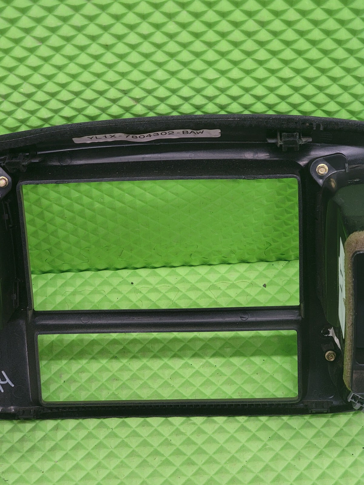 97-03 Ford F150 Center Dash Radio Climate BEZEL Trim Panel 🔴A4WD Line LT Tan B1