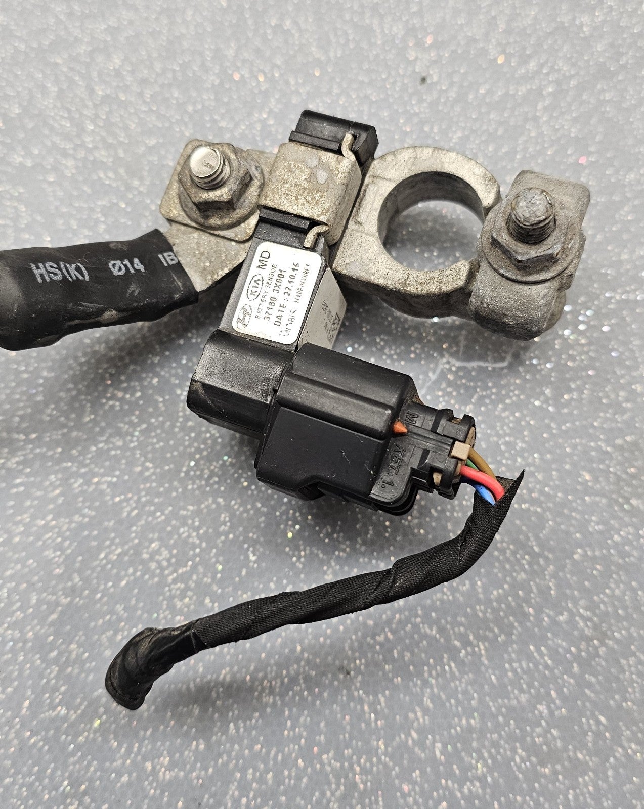 🔥11-17 Hyundai Elantra Negative Battery Cable Current Sensor Mounting Hardware