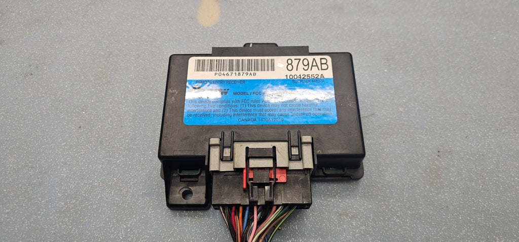 🔥03-05 NEON & PT CRUISER OEM KEYLESS ENTRY RECEIVER MODULE W/ KEY FOB