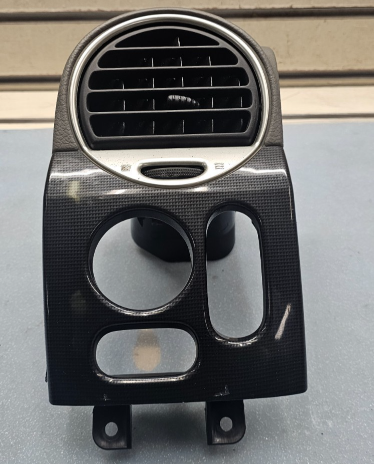 🔥02-09 GMC Envoy Dash Left Driver  Air Vent Head Light Switch Bezel BLACK