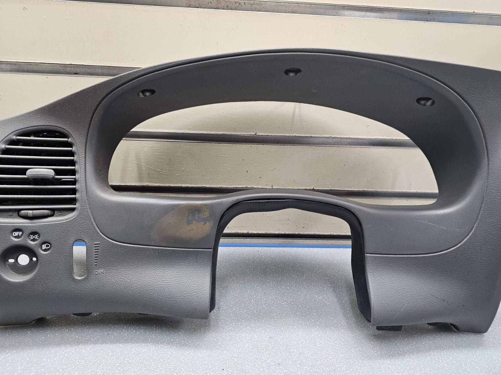95-06 Ford RANGER EXPLORER Instrument Cluster Dash BEZEL Speedo Trim GRAY C15