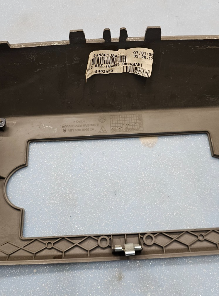 🔥05-07 Grand Cherokee Radio Dash Bezel Trim Surround Vent SLATE DK GRAY B30