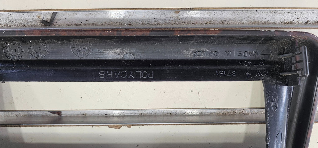 🔥87-91 Ford F150 F250 Bronco Center Dash Radio Stereo Bezel Trim Panel Wood OEM