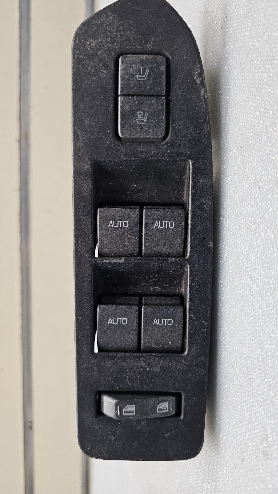 09-12 Lincoln MKS MKT Left Driver Master Power Door Window Control Switch Black