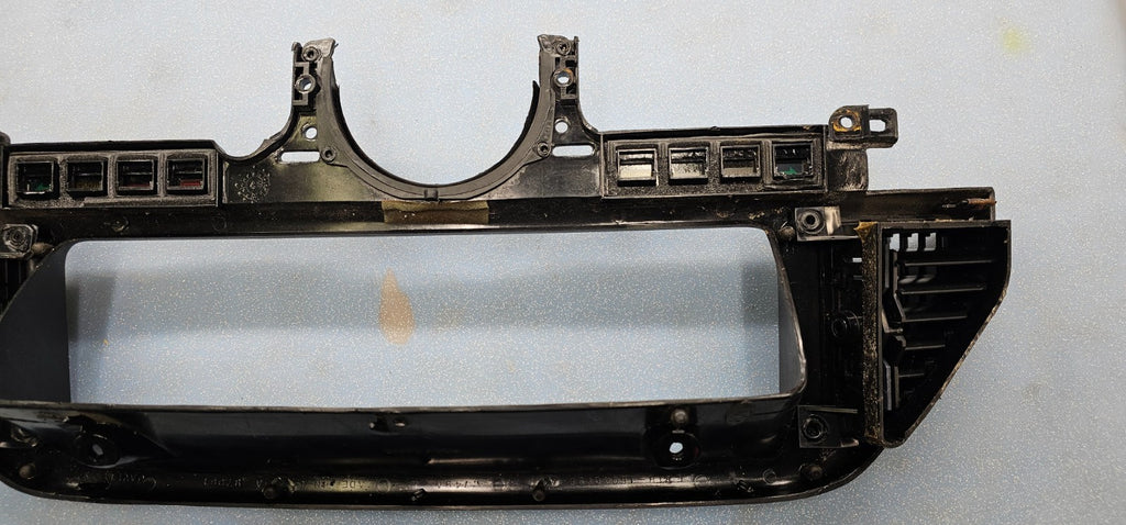 🔥1987-1991 FORD F150 F250 F350 Bronco Dash Trim Instrument Cluster Bezel BLACK