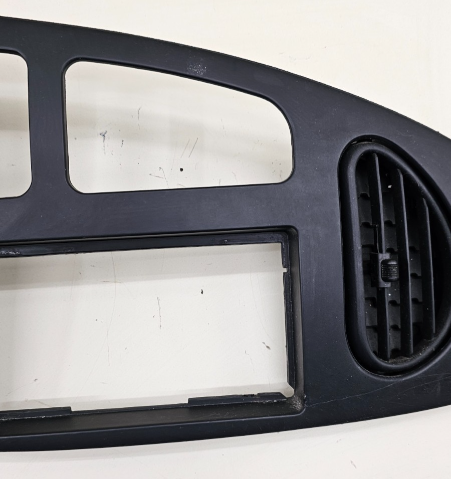 🔥97-03 Ford E-150 Econoline Dash Instrument Cluster Bezel Climate Radio Black