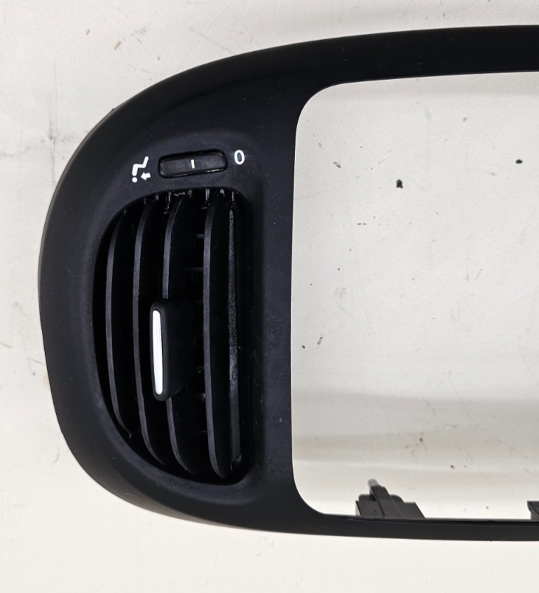 🔥14-17 Fiat 500L Dash Instrument Cluster Speedometer Tachometer Bezel Black