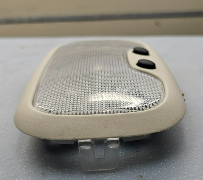 🔥07-12 Dodge Caliber Roof Overhead Console Lights Lamp w/o Sunroof Trim TAN OEM