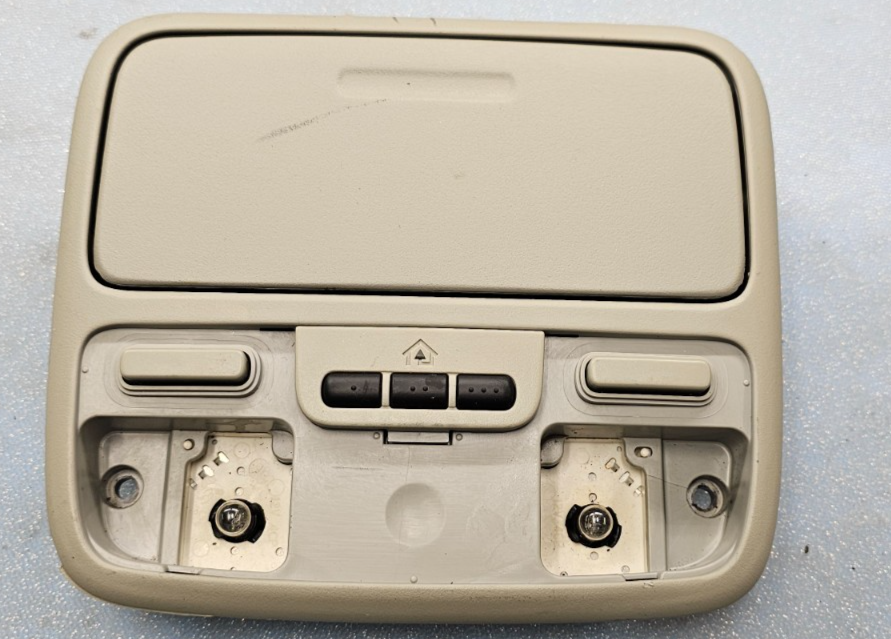 🔥98-04 Odyssey Accord Pilot 02-06 CR-V Dome Map Light Overhead Console LT TAN