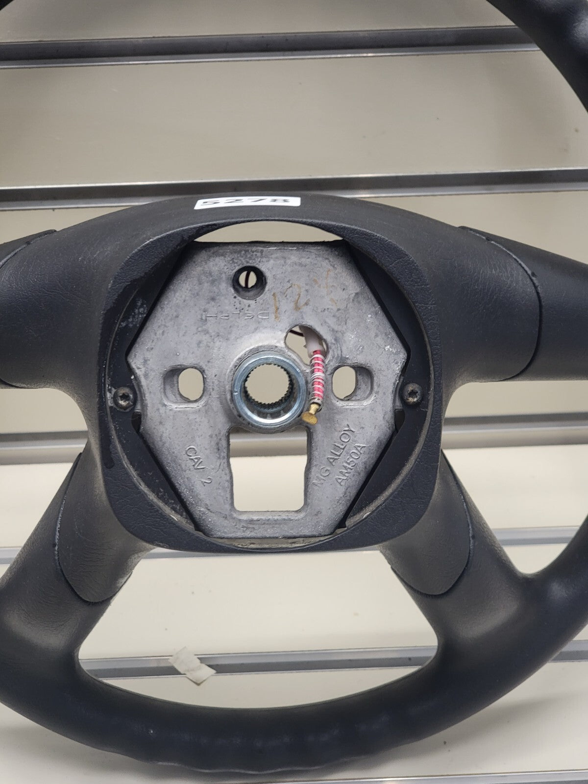🔥03-06 SILVERADO SIERRA YUKON TAHOE SUBURBAN STEERING WHEEL LEATHER BLACK