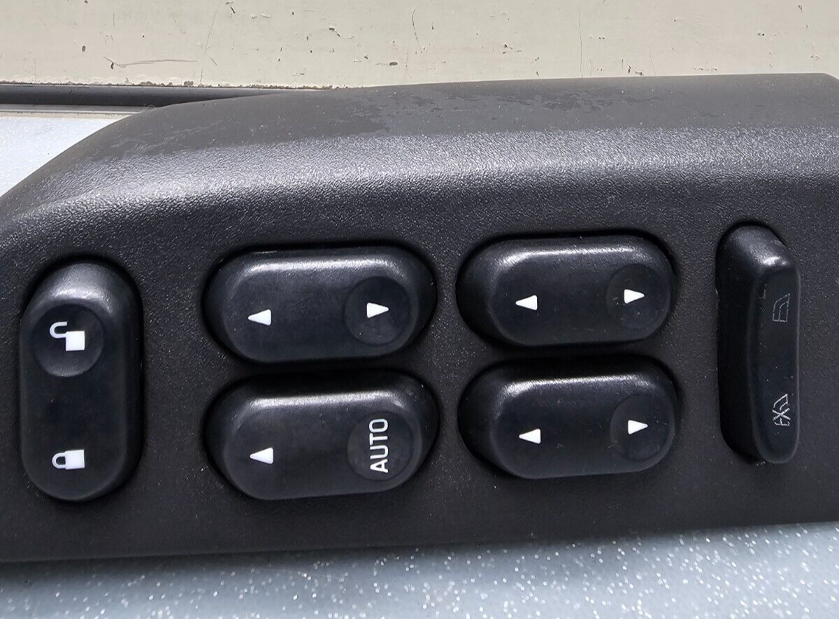 🔥02-05 Explorer Front Left Driver Master Power Door Window Control Switch Black