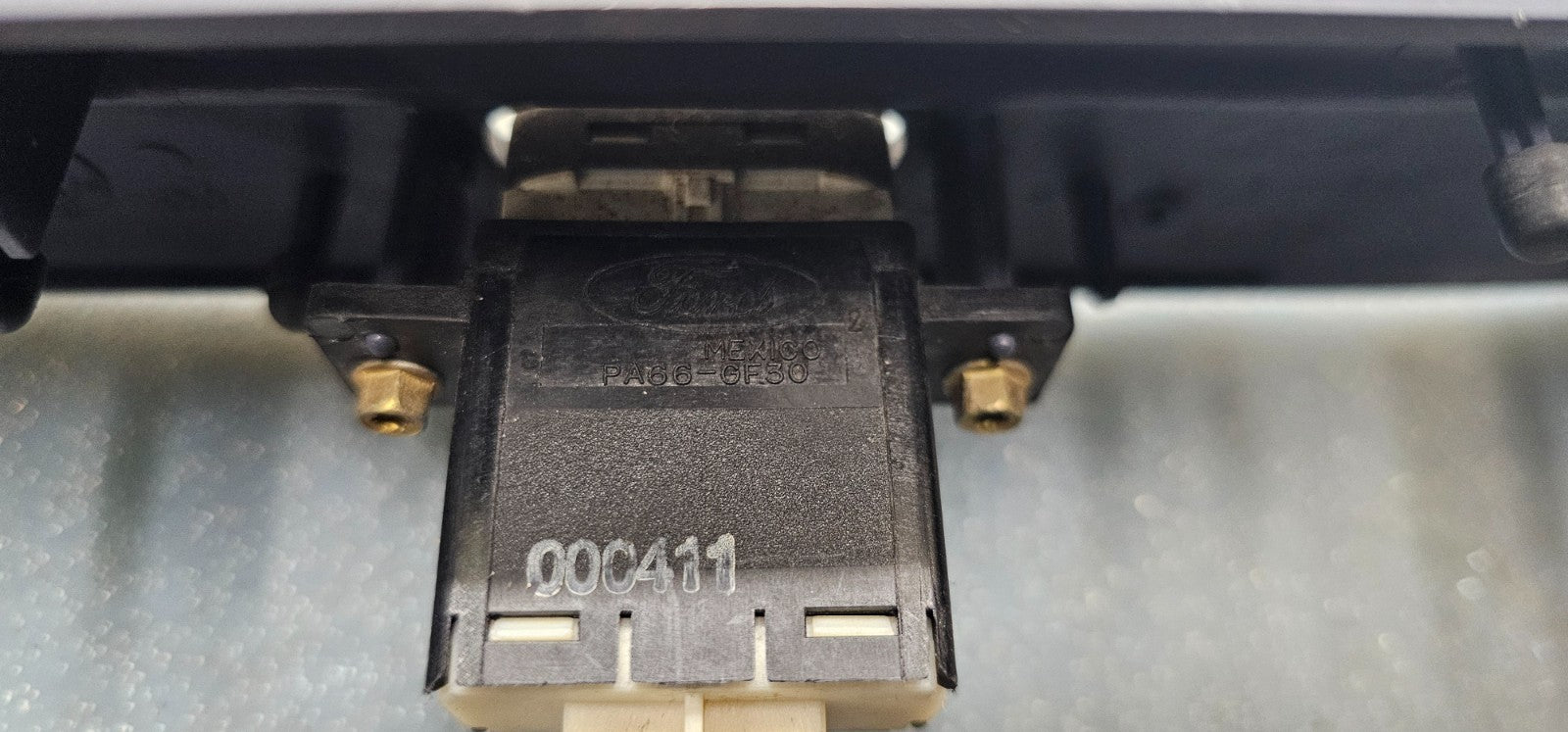 🔥95-02 Grand Marquis Rear Defrost Switch Bezel Trip Panel DK GRAY OEM