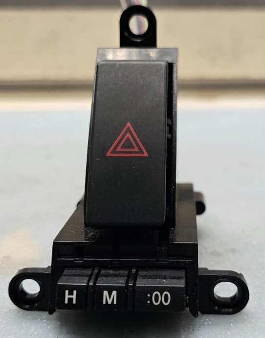 🔥10-15 Mazda3 Mazda5 Hazard Switch Emergency Flasher Light Assembly Black OEM