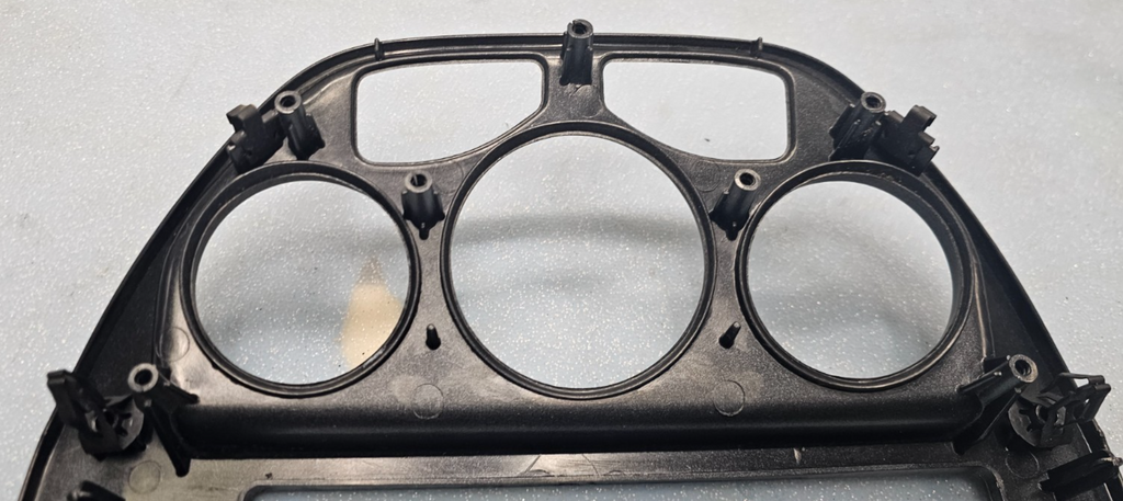 🔥05-07 FOCUS FRONT CENTER DASH RADIO CLIMATE CONTROL BEZEL TRIM PANEL SILVER