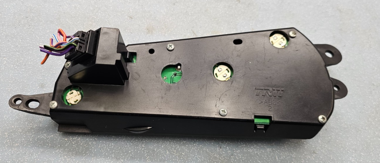 🔥04-07 CHRYSLER PACIFICA DASH ANALOG CLOCK INFO MENU HAZARD SWITCH OEM